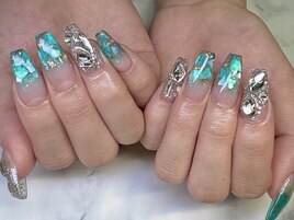 シェル埋め込みスカルプ