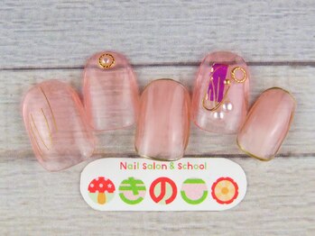 ネイルサロン きのこ/選べるデザインＭコース