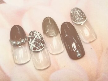 ネイルサロン マハロ(Nail salon MaHaLo)/新規付替オフ込☆ハンド¥6950