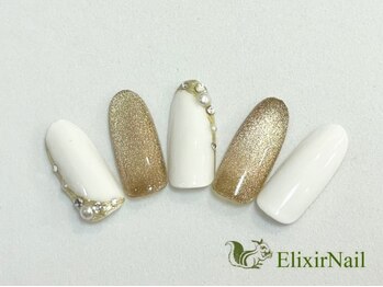 エリクサーネイル 神田(Elixir Nail)/シンプル &nbsp;/クーポン使用