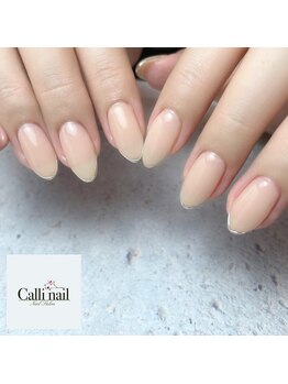 カリネイル(Calli nail)/ミラーフレンチ