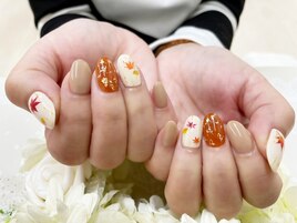 お持込み☆和風～紅葉ネイル
