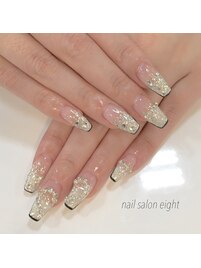 きらきらネイル