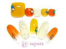 津田沼ネイルサロン サパラ(sapara)/ハンドフットセット定額￥11,499