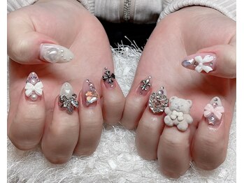 レアネイル 新宿(le'a nail)/ゴテゴテネイル