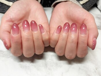 つるんとカラーのグラデーション