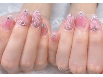 ディアリーネイル(Dearly Nail)/桜ネイル