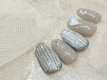 リベレ(LIBELLE)/マグネットストライプネイル