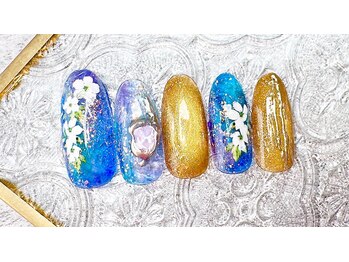 ミルネイル(Mil Nail)/フラワーネイル　　No41