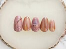 秋ニュアンスネイル