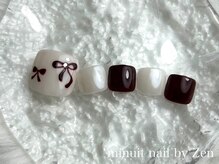 ミニュイネイルバイゼン(minuit nail by Zen)/【foot】定額デザインコース