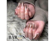 バロン 新宿店(BARON)/ピンクゴールド×アメグラデ