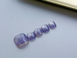 フットネイルパープルマグネット