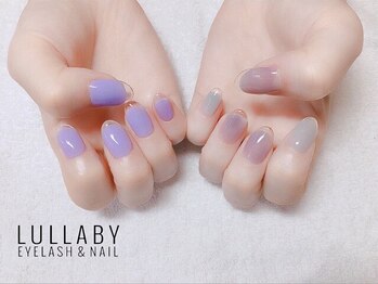 ララバイ 銀座並木通り店(LULLABY)/クリアフレンチネイル14990円
