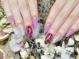 秋ネイルシリーズ1