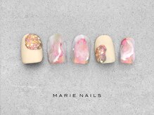 マリー ネイルズ いわきラトブ店(MARIE NAILS)/定額6,600円税込 パステル 0407c