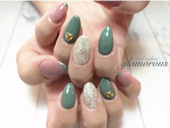 ネイルグラマラス 西新井店/《パラジェル》上品シンプル