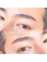 アイニーブロウ 梅田北新地店(eyeny.brow)/【眉毛デザイン】メンズ#柔らか