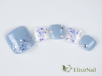 エリクサーネイル 神田(Elixir Nail)/フット やり放題 / クーポン使用