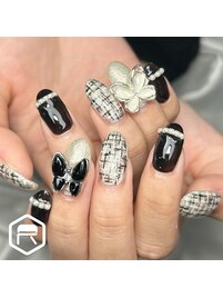 ツイードネイル