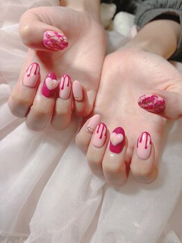 ネイルサロン パピリオ(Nail Salon papilio)/バレンタインネイル