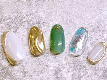 ファボ ネイル(FAV NAIL)/選べるデザイン★GOLD¥7,500