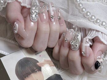 リンドネイル バイ モカ アンド ララ(Lind nail by moca and LaLa)/【mio】チェックネイル