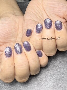 ネイルサロン アール(Nail salon R)/ラメワンカラー