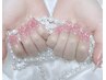 【チップ長さだし】チークネイル　デザイン