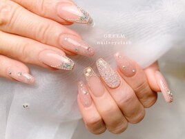 キラキラピクシーネイル