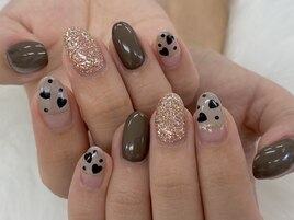 【山崎】秋ネイル