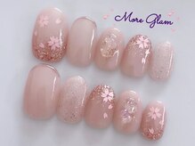 モアグラム 池袋東口店(More Glam)/春　フラワーネイル