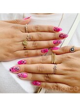リグネイルスタジオ(Lig nail studio)/バンダナ柄ネイル