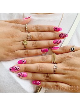 リグネイルスタジオ(Lig nail studio)/バンダナ柄ネイル