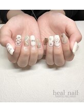 ヒールネイル(heal nail)/落書き×もやもや×うねうね