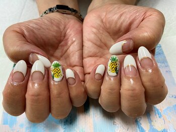 ネイル サロン ヴェレッド(Nail Salon VERED)/パイナップルアート