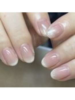 ネイルサロン エーナイン 札幌月寒店/マグネットフレンチ