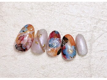 ギャザーパーティー 目白店(gatherparty)/2025シーズン【flowerネイル】