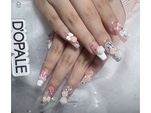 ドパルネイル 上野(DOPALE.Nail)/チップ長さ出し持ち込みデザイン