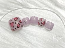 エイミー 大宮店(AMY)/FOOTレオパードネイル