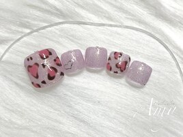 FOOTレオパードネイル