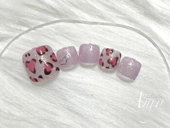 エイミー 大宮店(AMY)/FOOTレオパードネイル