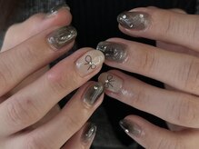 リノ 大阪本町店(lino)/ニュアンスネイル【12.3】