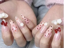 アモールビューティー 新宿店(Amor Beauty)の雰囲気（長さだしで可愛いの可能性が広がる！自由に自分らしくネイル♪）