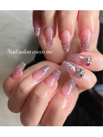 ラメグラデーション