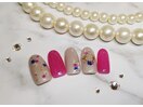押し花ネイル7980円