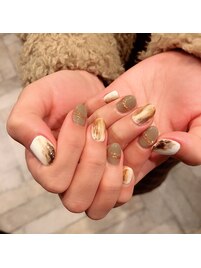 キャラメルネイル