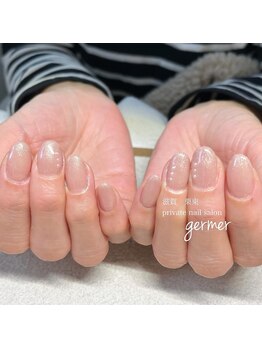 ジェルメ(germer)/上品なカラーにパールを合わせて