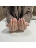 【メンズにも人気♪】ハンドクリアネイル　ケア込み◎
