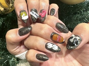 リリー(Lily)の写真/推し活/３Dなど個性的なデザイン～ニュアンスアートが得意♪デザイン性だけでなくモチも◎持ち込みもOK！